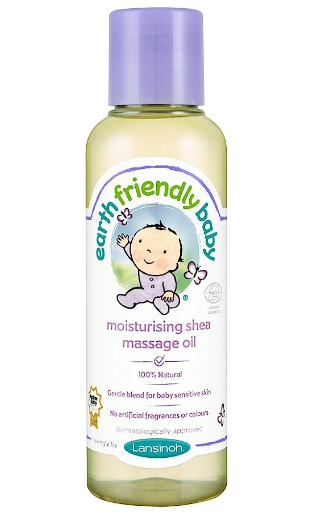Earth Friendly Baby Moisturising Shea Butter Massage Oil