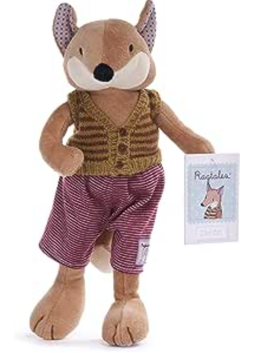 Ragtales RT327 Chester Fox 12" Soft Toy (30cm), Multicolour